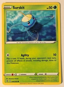 Pokemon Rebel Clash Surskit 10/192 casi nuevo/m - Imagen 1 de 1