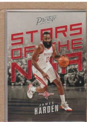 James Harden 4 2017-18 Panini Prestige Stars of the NBA - Image 1 of 2