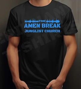 Junglist T-Shirt Drum & Bass Amen Breaks Herren - Bild 1 von 2