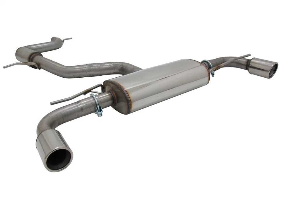 Novus 70mm Sportauspuff Anlage für VW Golf 6 GTi 90mm SR-Design - Bild 1 von 1