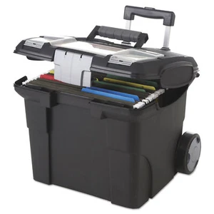 Carro de archivos Storex Premium 15w x 16 3/8d x 14 1/4 a 30h negro 61507U01C - Imagen 1 de 5
