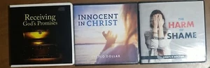 2 DVDs & 1 CD set lot Creflo Dollar Receiving God's Promise The Harm of Shame In - Picture 1 of 5