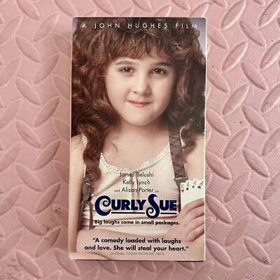 Vintage 1991 John Hughes Curly Sue Movie VHS Foto 1 de 2