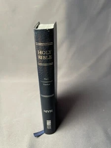 Holy Bible NIV Zondervan Trimline Great condition Bonded Leather Pocket - Picture 1 of 9