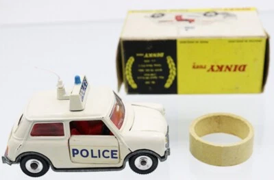 ＾Vintage rare Diny 250 MIni Cooper s police car With OriginalBox - Image 1 of 4