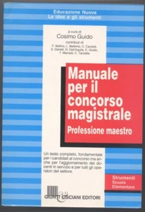 Manuale per il concorso magistrale Professione maestro. Giunti 1994- 1° edizione - Imagen 1 de 1