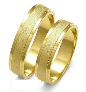 Eheringe Trauringe 333 er Gold Gelb Gold 5mm breit  TOP ANGEBOT - Bild 1 von 1