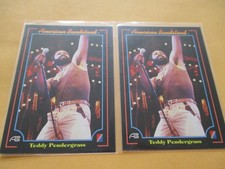 TEDDY PENDERGRASS 1993 AMERICAN BANDSTAND CARD (2) FUNK R&B 70'S MUSIC #76