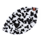  Plush Cow Bucket Hat Miss Fur Fisherman Fluffy Hats for Women
