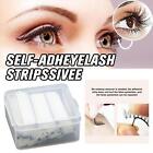 40/50Pcs Self Adhesive Eyelash Glue Strips Glue Free Eyelashes False Makeup