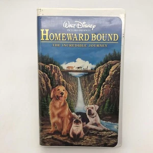 VHS Disney Homeward Bound Video Tape Movie Rated G Color Adventure Family - Picture 1 of 4