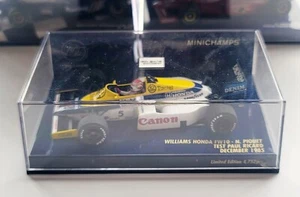 Minichamps 1:43 1985 Williams F1 FW10 Nelson Piquert - Paul Ricard Test - Picture 1 of 3