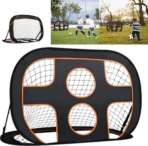 2-in-1 Fussballtor Set für Kinder Garten Fussball Mini-Tor Fußballtor Ball Tore - Bild 1 von 15