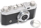 AFIOM Wega film camera ca.1951. w. 3.5/50mm Trixar Italy Leica