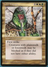 Lord Magnus Legends NM White Green Uncommon MAGIC MTG CARD (ID# 231464) ABUGames
