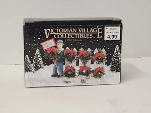 Victorian Village Collectibles 1998 Edition Boy With Fence New Rare - Picture 1 of 8