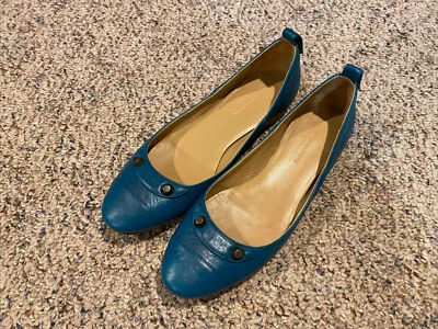 Balenciaga Leather Ballet Flat Studded Size: 37 - Image 1 of 4