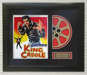 King Creole Elvis Presley framed Reproduction Poster Reel Display - Picture 1 of 4