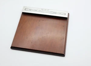 Ausgefallene Vintage Sterling Silber montiert Holz Schreibtischunterlage von Tiffany & Co 925 - Bild 1 von 10