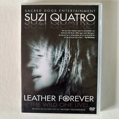 Suzi Quatro: Leather Forever - The Wild One Live (REGIO 4 DVD, 2004) Documentary - Image 1 of 3