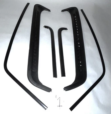 88 89 90 91 Honda Civic WAGON 6 piezas juego OEM cuarto trasero opera ventana moldura R L 1 Foto 1 de 4