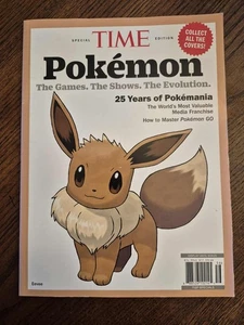 Time Magazine Special Edition Pokemon Eevee 25 Years of Pokemania  - Picture 1 of 3