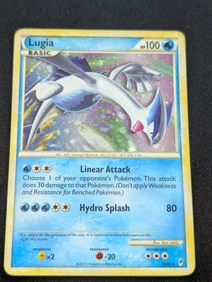 JCC Pokémon Lugia Holo Carta Rara 15/95 2011 Call of Legends LP Foto 1 de 4