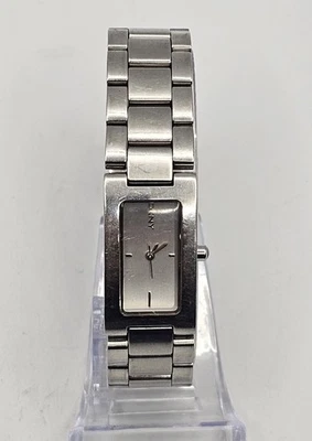 DKNY NY-3036 Solid Stainless Steel Women's Rectangular Watch - Work - image 1 of 4