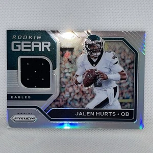 2020 Panini Prizm Jalen Hurts Rookie Gear Relic Jersey Silver Prizm Rookie Eagle - Picture 1 of 15
