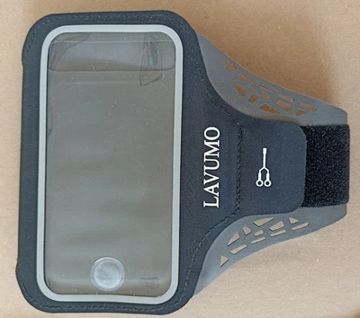LAVUMO: Jogging Smartphone Armband, unbenutzt, ca 15cm x 8 cm - Bild 1 von 4