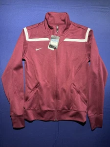 Women’s Nike Dri Fit Zip Up Jacket Size Medium Red Violet  - Bild 1 von 12