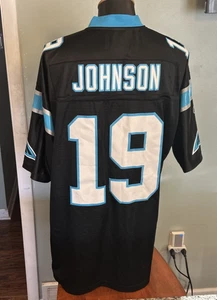 Camiseta para hombre Keyshawn Johnson Carolina Panthers 2 XL XXL L+2 cosida Reebok cosida - Imagen 1 de 8