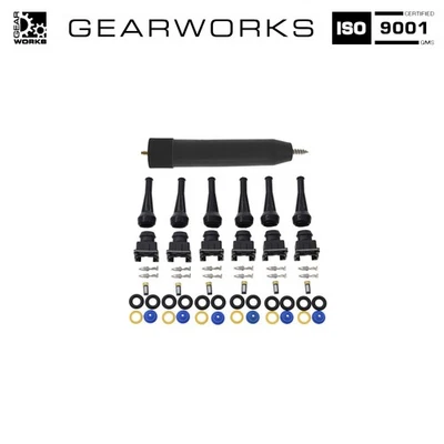 6x Dichtsatz Einspritzdüsen für BMW E28 525E 525i 528I 535i + STECKER + WERKZEUG - Image 1 of 4