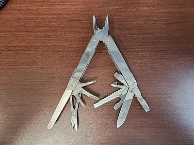 Victorinox SwissTool Swiss Army Multi-tool - Silver, Used, Good Condition - Image 1 of 4