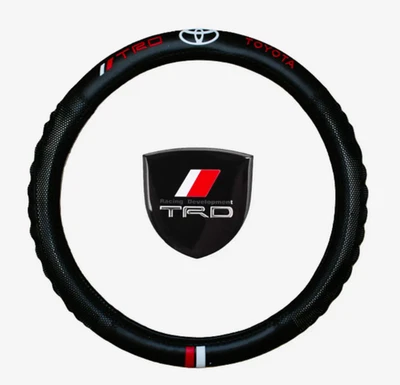 Steering Wheel Cover 15” Black for Car Truck Anti-Slip for Toyota - Image 1 of 4