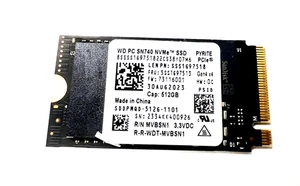 SSS1697518 Western Digital PC SN740 NVMe SSD 512GB - Bild 1 von 2