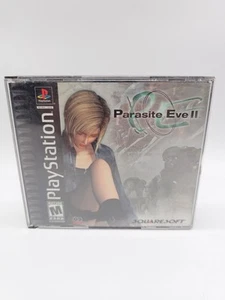 Parasite Eve II 2 Playstation PS1 Complete in Box CIB 2 Manuals + Reg Card - Picture 1 of 10