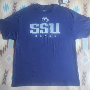 Russell Men's XL Blue Shirt Shawnee State University Bears - Picture 1 of 10