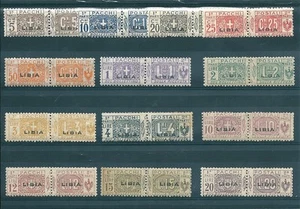 1915 LIBIA PACCHI POSTALI SASSONE N° 1-13 13 V. MLH MF126740 - Imagen 1 de 1