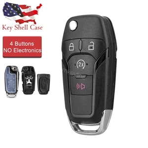 For Ford F-150 2015 2016 2017 2018 2019 2020 Remote Key Fob Shell Case 4 Button - Picture 1 of 8