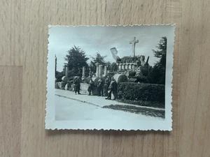 Foto, EH87, Pion. Batl. Frankreich, Noirterre, Kirchen-Ruine, 1940 - Bild 1 von 2