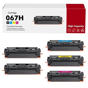Toner Cartridge 067H 067 High Yield for Canon imageClass LBP633Cdw MF654Cdw lot - Picture 1 of 13