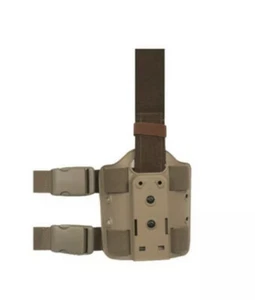 New SAFARILAND SHROUD Leg Holster Tan Double Strap 6004 - Picture 1 of 1
