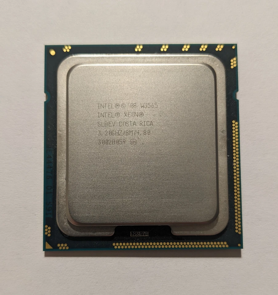 Intel Xeon W3565 3,2GHz 4 Core 8 Threads Tested and Working - Immagine 1 di 1