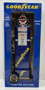 1:8 Golden Wheel Goodyear Tires Gas Pump Bank Blue & Yellow NIB! - Picture 1 of 8