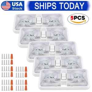 5PCS 12V Led RV Ceiling Dome Light RV Interior Lighting For Trailer Camper Boat - Bild 1 von 11