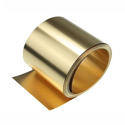 C17200 Beryllium Bronze Sheet Plate BeCu Metal Strip , Thick 0.1mm to 1.2mm - image 1 of 4