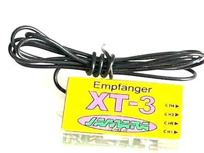 Jamara J064032 Empfänger XT3 40MHz Modellbau Fernsteuerung (1208-08701) - Bild 1 von 4