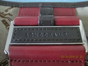 LONGCHAMP LTD Ed Galloping Horse Canvas & Leather Wristlet - MINT (Read Details) - Picture 1 of 10