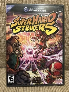 Super Mario Strikers Nintendo Gamecube Factory Sealed *L⚽️⚽️K* 🔥🔥🔥🔥🔥 - Picture 1 of 9